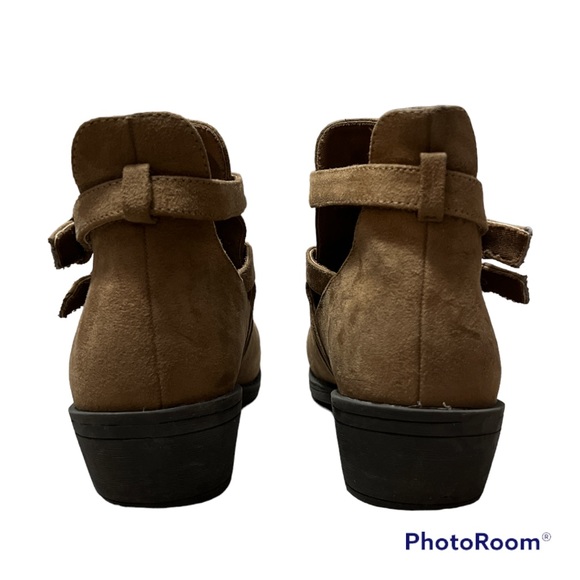 Michael Kors MK Fia Janet Suede Booties Children’s Girls size 5 - Picture 3 of 6